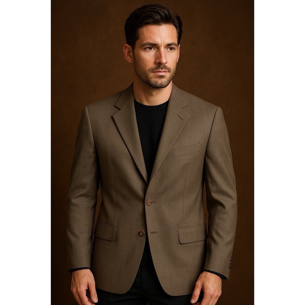Brooks‎ Brothers Men's Wool Blazer Classic Two-Button Timeless Tailoring Elegant